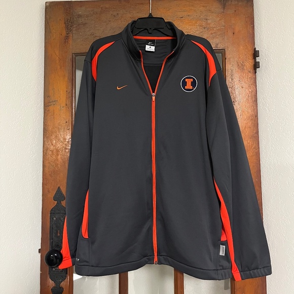 Men’s Nike Fighting Illini Full Zip - Picture 1 of 2